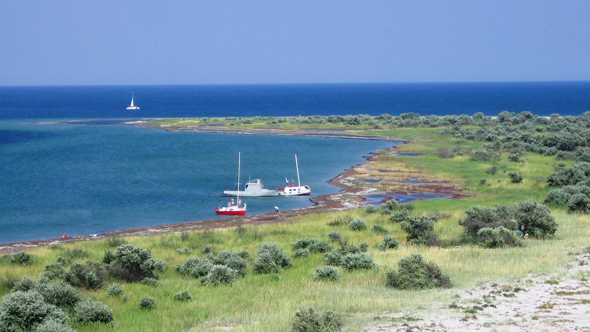 DZHARYLGACH ISLAND